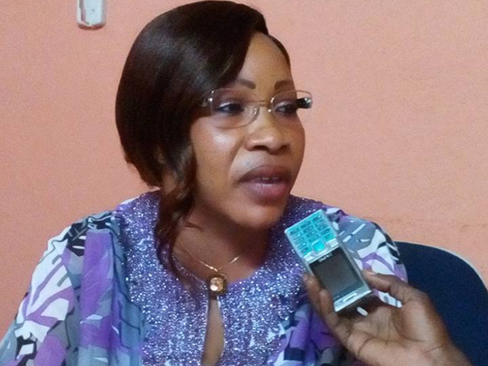 Mme. TOURE Massaty KONET en pleine interview