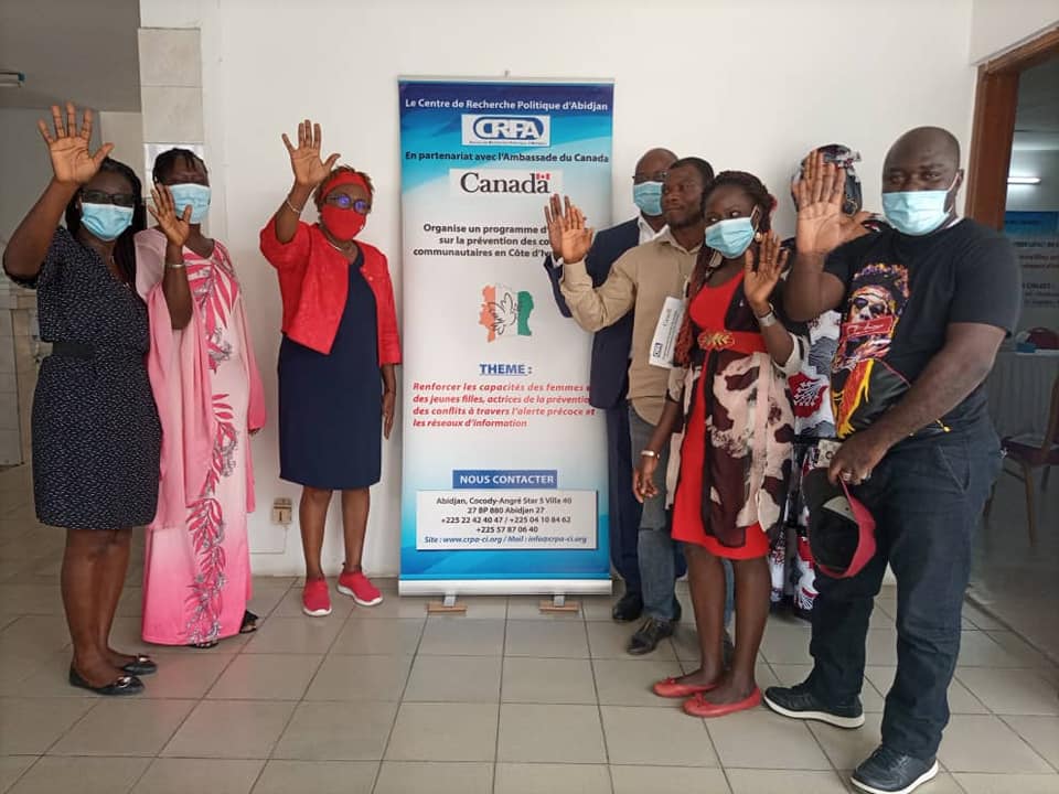 Mme konet fondatrice de l'ONG BEI choisir comme représentante des bénéficiaires