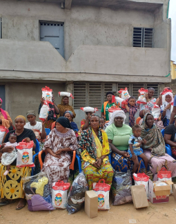 Distribution de vivres et de non-vivres à Abobo Bois Sec – 07 mars 2026