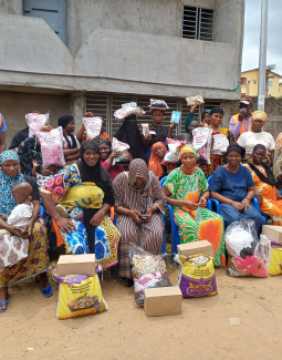 Distribution de vivres et de non-vivres à Abobo Bois Sec – 07 mars 2026