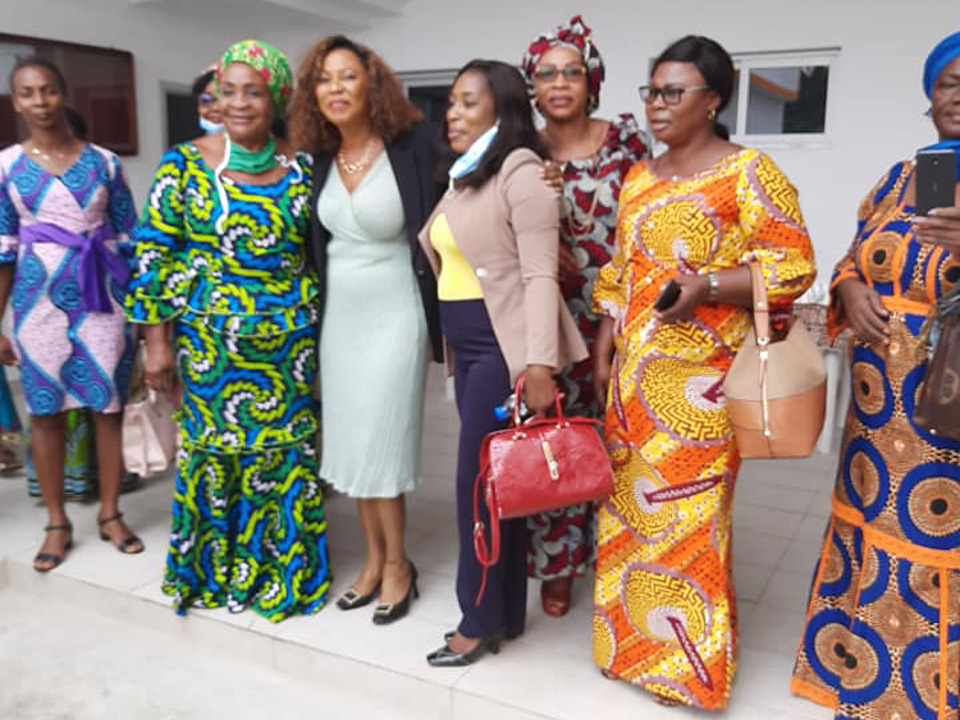 Atelier sur le theme *Quelles contributions des Femmes pour in processus Electoral apaisé