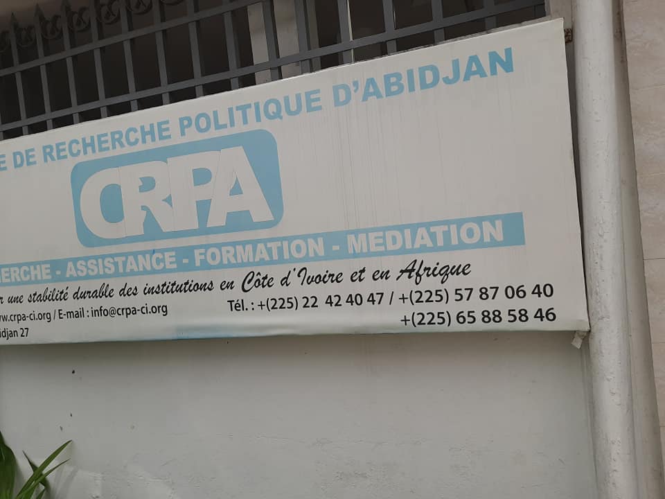 BEI à été choisi par le CRPA comme POINT FOCAL Abidjan